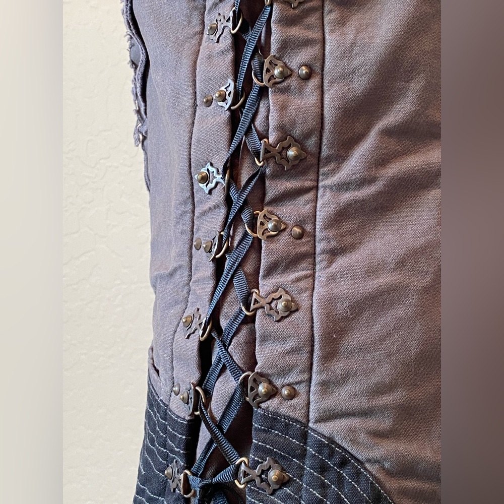 Phoenix Rising Artists unisex vest / festival Burning Man style - Picture 10 of 13